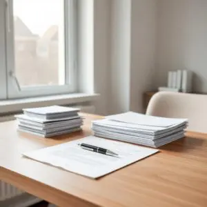 Illustration över påskrivet gåvobrev